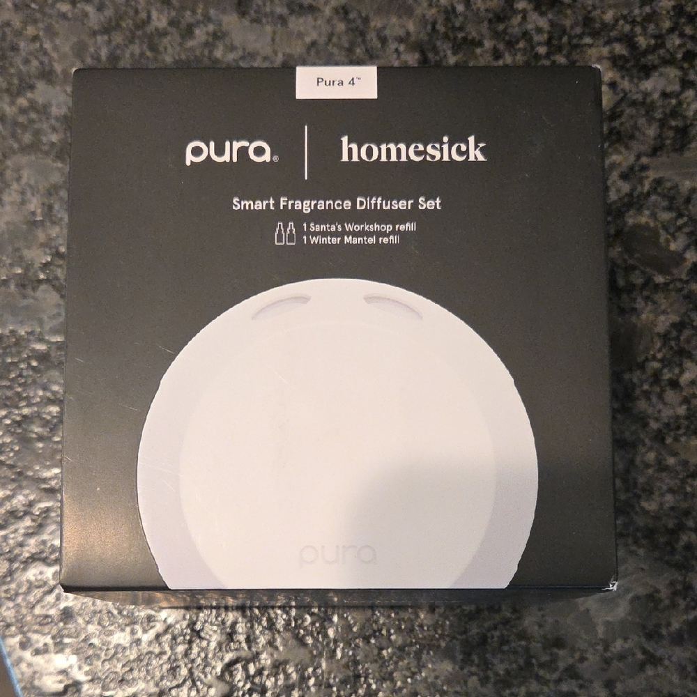 Pura Homesick Smart Fragrance Diffuser Set - White